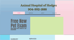 Desktop Screenshot of hodgesanimalhospital.com