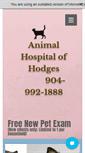 Mobile Screenshot of hodgesanimalhospital.com